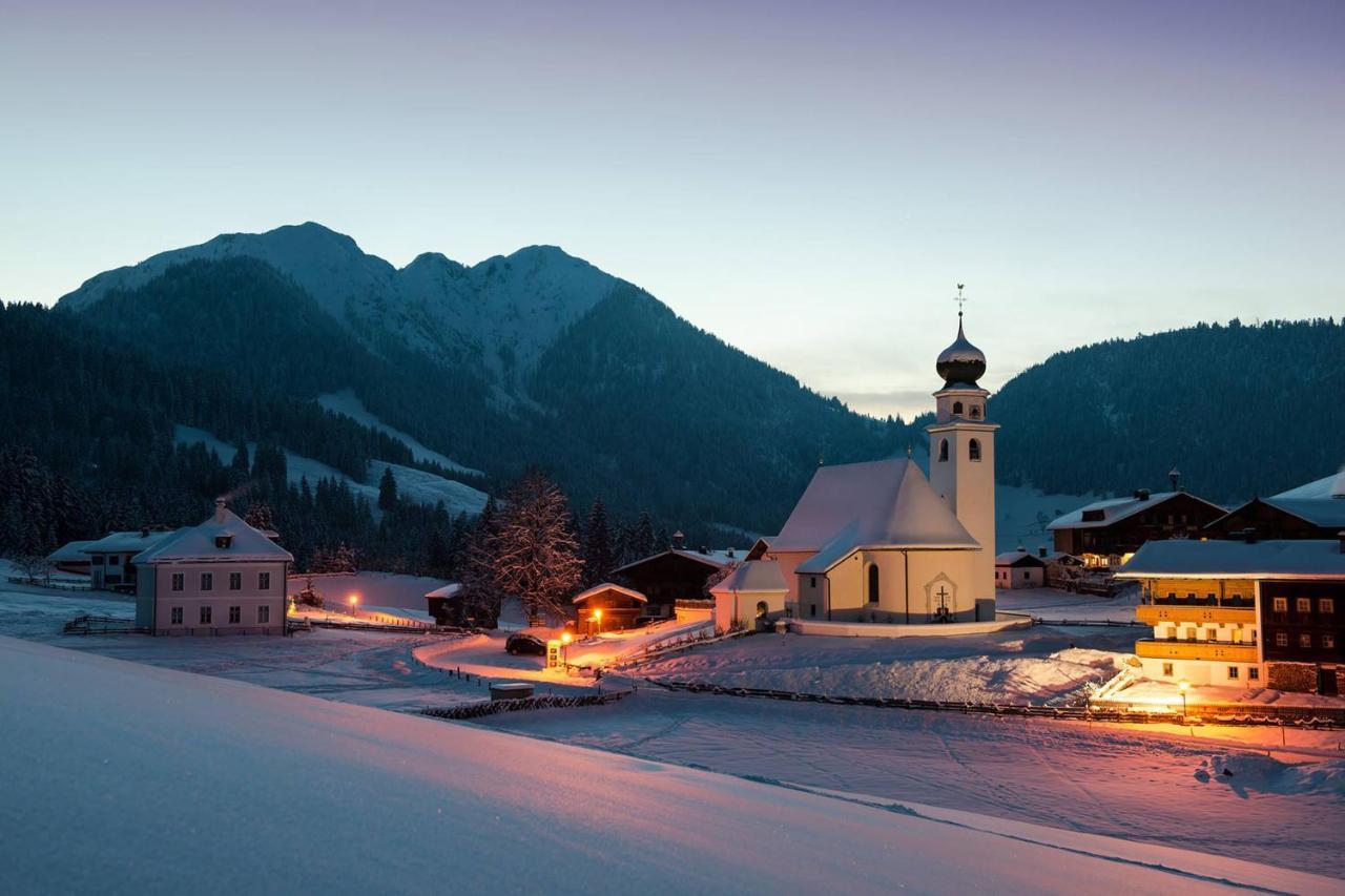 Berggasthof Schatzbergalm Thierbach Kültér fotó