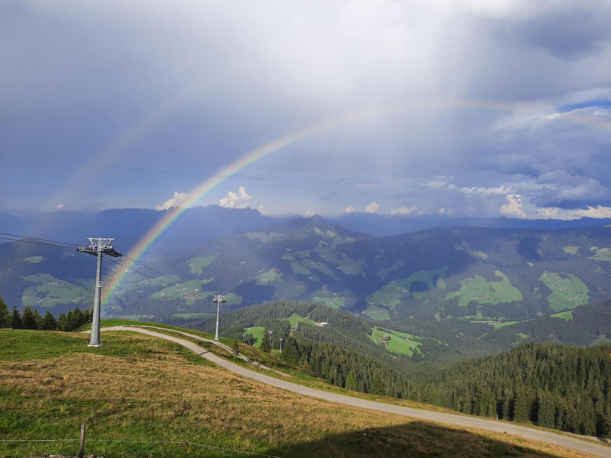 Berggasthof Schatzbergalm Thierbach Kültér fotó